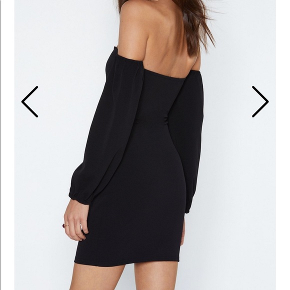 NWOT black nasty gal dress - Picture 3 of 4